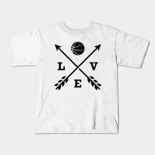 Basketball Love - Arrows Kids T-Shirt